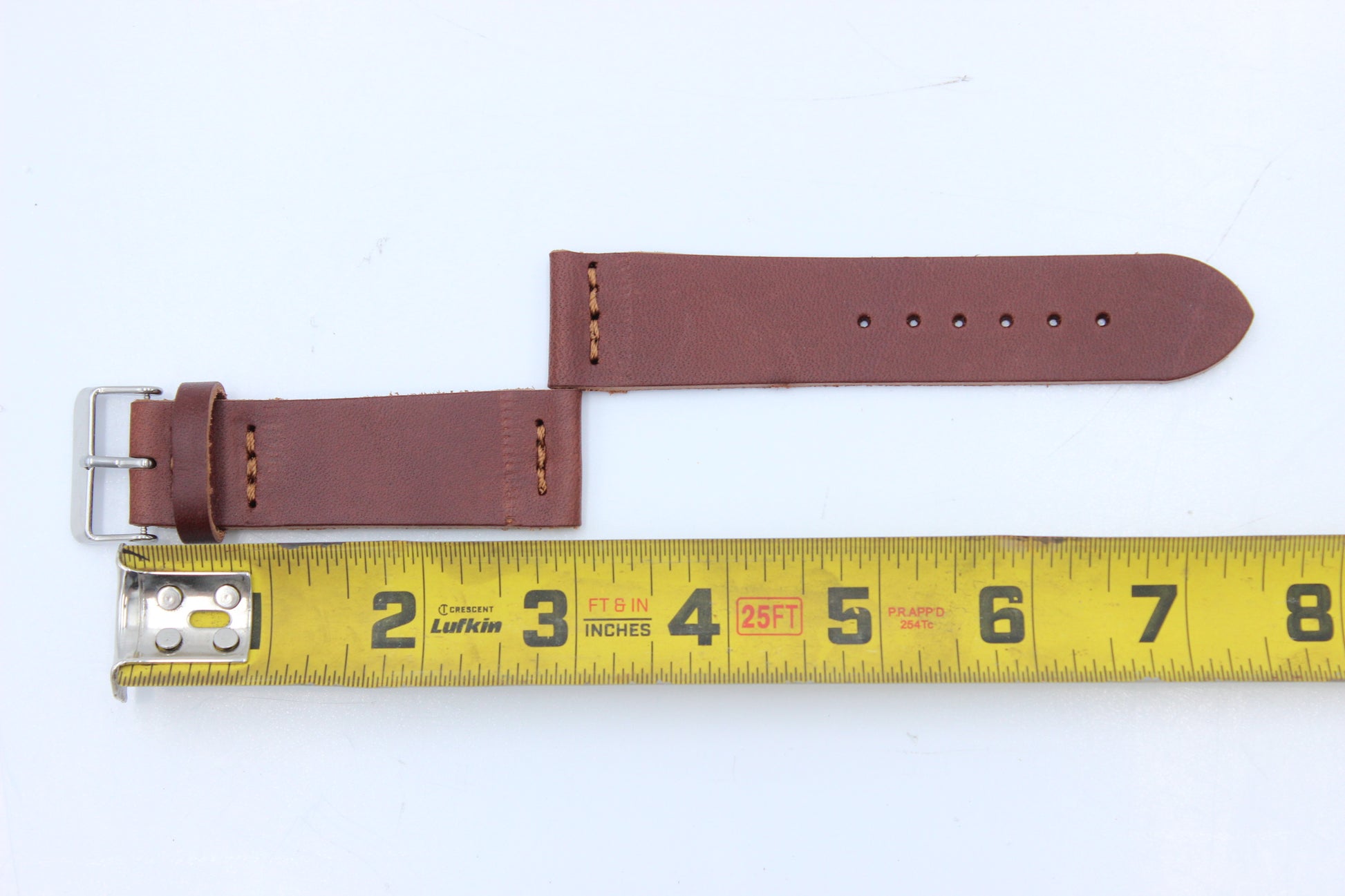Thread Crafts Handmade Leather Watch Straps 22mm Width